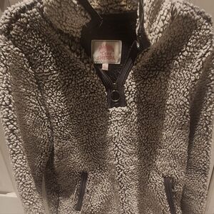 Women's Pullover Grey Fleece